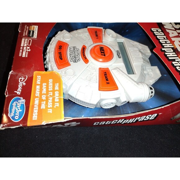 Hasbro Gaming Disney Star Wars Catch Phrase Electronic Handheld Game NEW 2014 - Picture 6 of 7